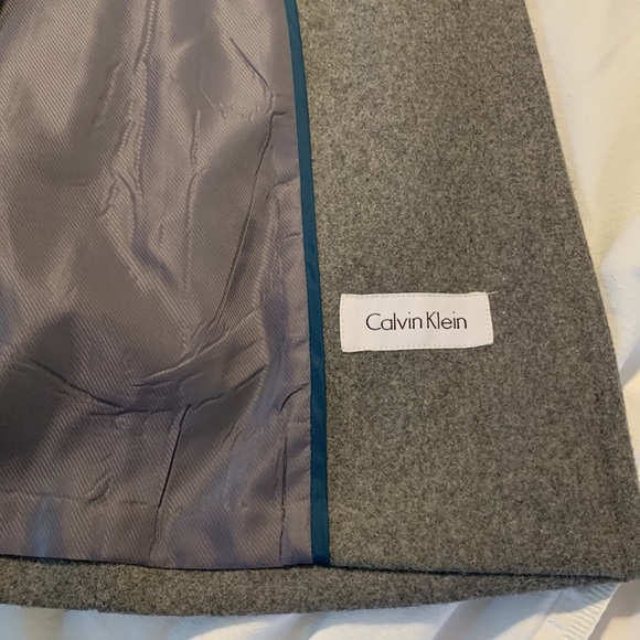 Calvin Klein Wool Peacoat - Picture 7 of 11
